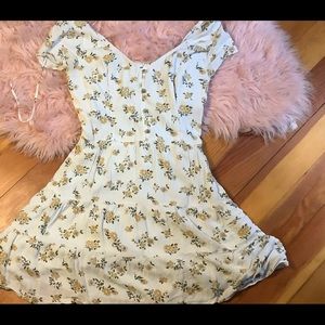 Floral Zip Up Dress